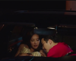 キスから車で求め合う韓国カップル、我慢できずに車内で騎乗位エッチ　女性向け無料アダルト動画
